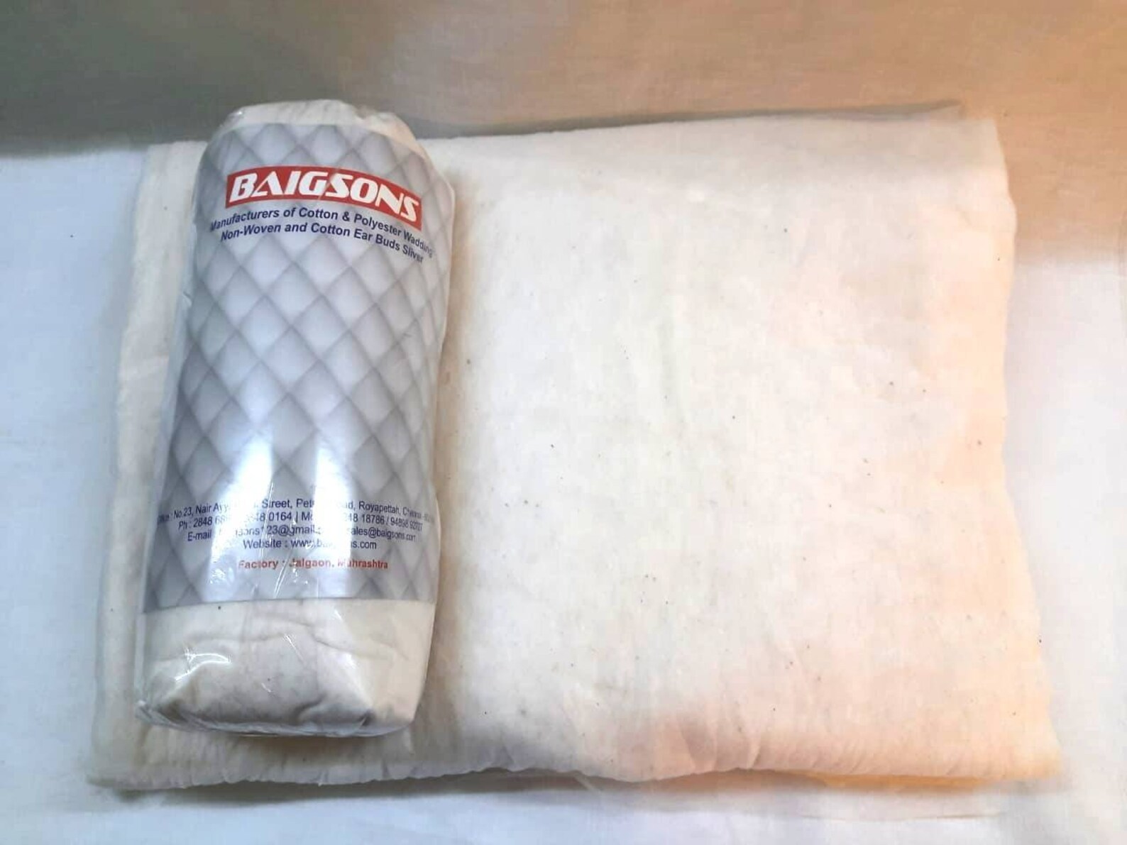 100 Cotton Batting Cotton Wadding Cotton Stuffing Cotton Etsy