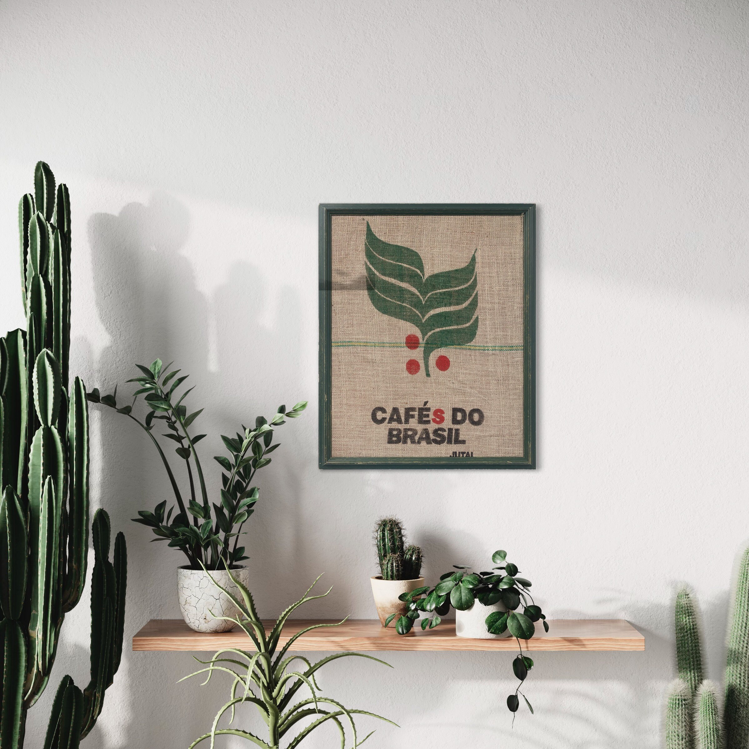 Coffee bag wall art hotsell