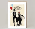 Fleetwood Mac Rumours Birthday Card: Illustrated Music Fan Art