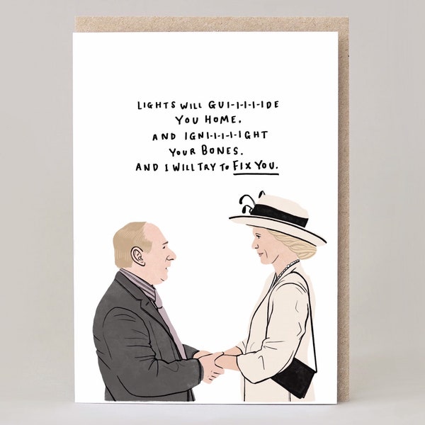 Dawn and Pete Wedding Vows | Gavin and Stacey Greetings card