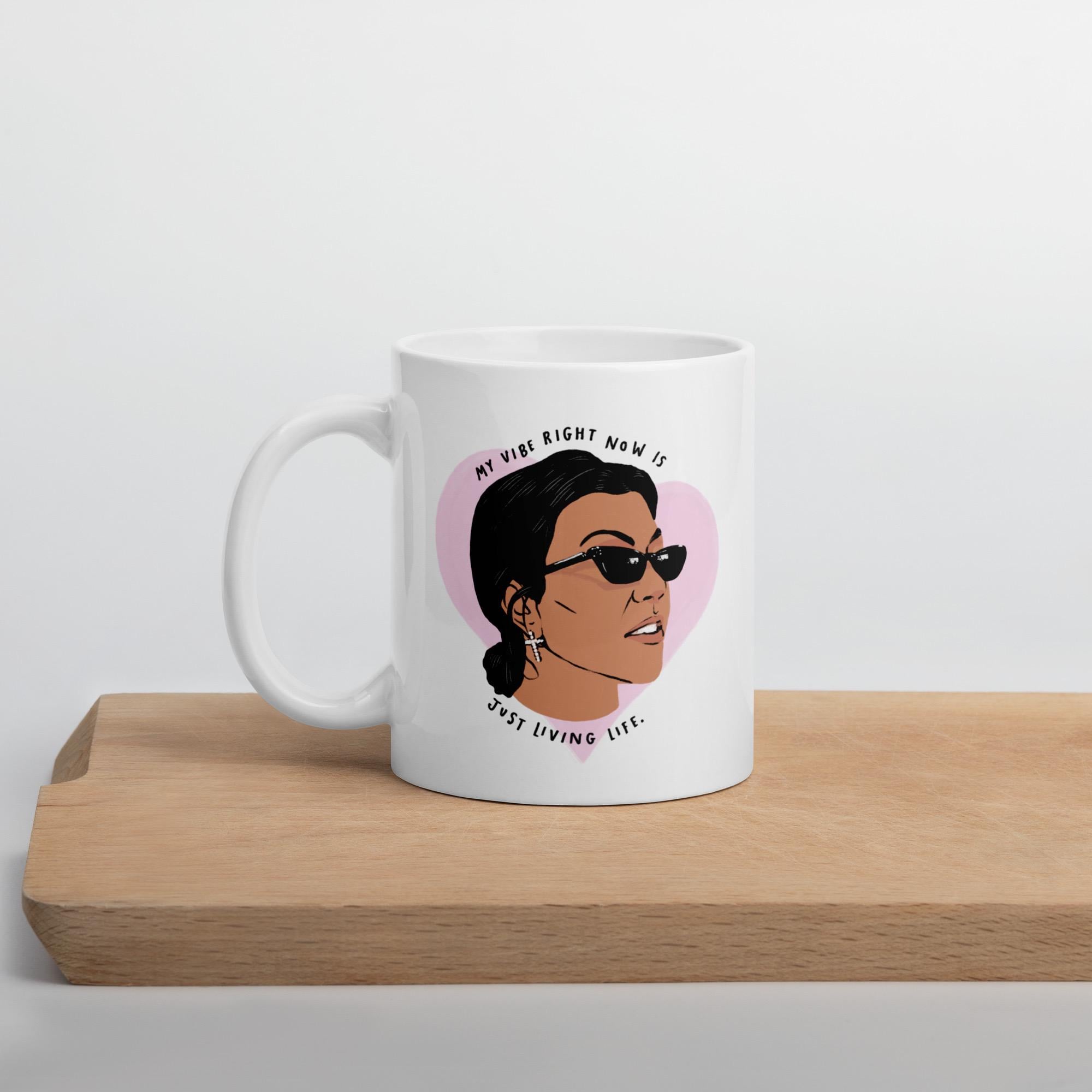 Kourtney Kardashian-mok: keramische mok Kuwtk iconische quote - Etsy België, image size:2000x2000