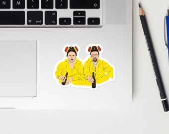 Breaking Bad-sticker Jesse Pinkman Walter White Heisenberg | Popcultuur Grappige iconische tv-film Filmfanaat Cinefiel Saul Goodman Better Call