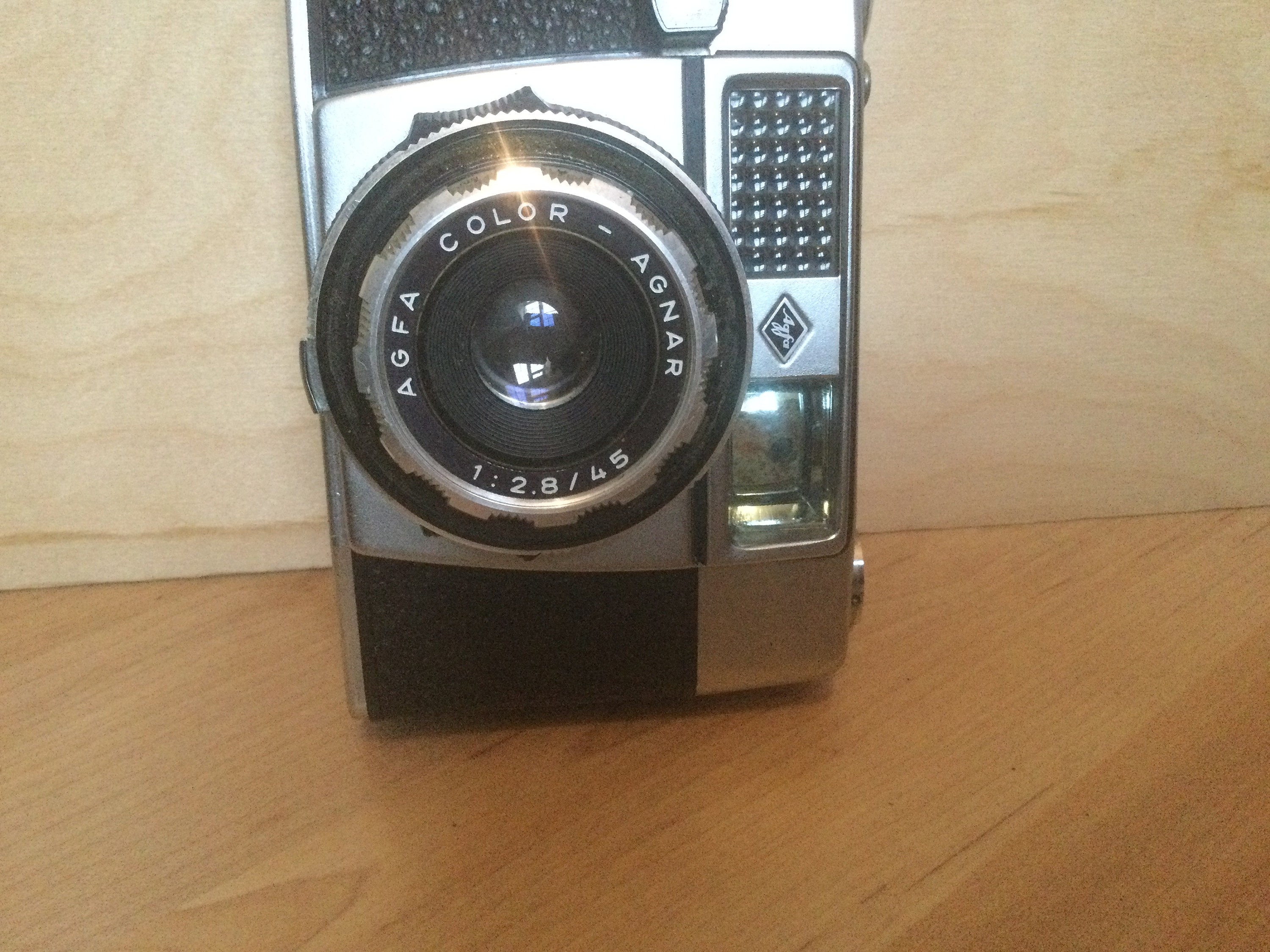 Agfa Color-agnar Camera With Fixed 45mm F2.8 Lens. Comes