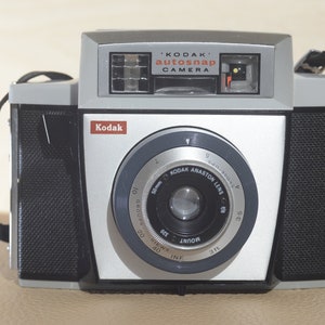 Kodak Brownie AutoSnap 127 film camera with strap from 1960s Wonderful talking piece