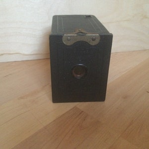 Vintage Box Brownie Model A camera - the first ever box brownie