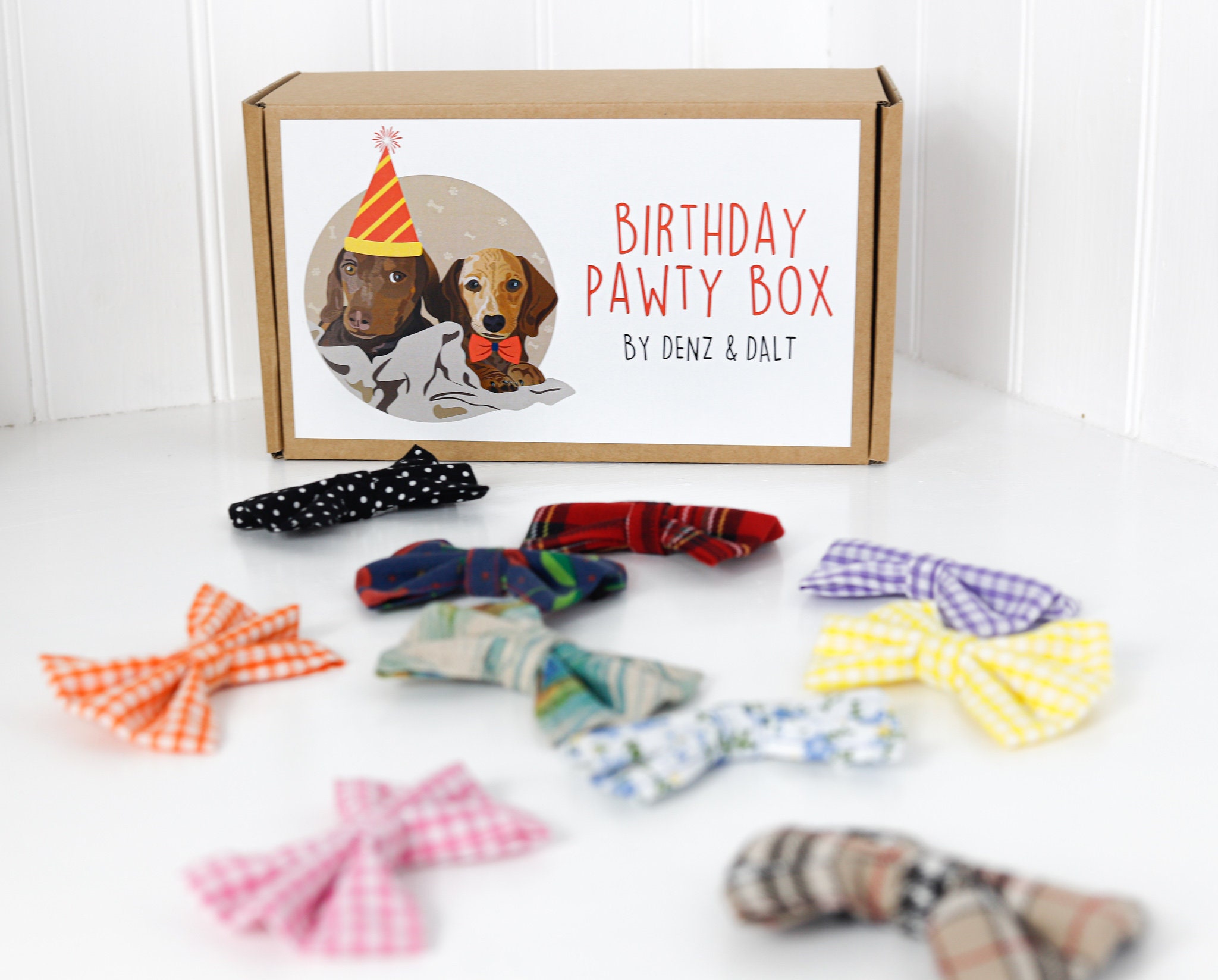 Dog Birthday Box Dog present Present for dog Dog birthday Etsy