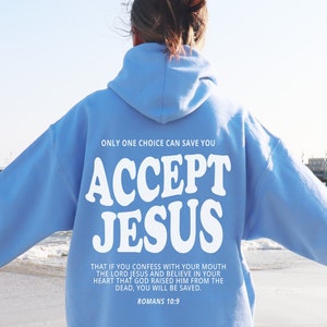 Jesus Hoodie Jesus Loves You Christian Hoodie Christian Sweatshirt Jesus Hoodie Trendy Hoodie Bible Verse Aesthetic Clothing Christian Merch