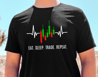 Stock Market T Shirt Stock Market Gift Entrepreneur Shirt Bitcoin Shirt Day Trader T Shirt Day Trader for Her Crypto Shirt Traders Gift