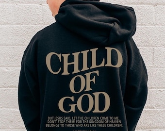 Child of God Youth Jesus Loves You Kids Hoodie Christian Hoodie Christian Sweatshirt Jesus Hoodie Trendy Hoodie Bible Verse Christian Merch