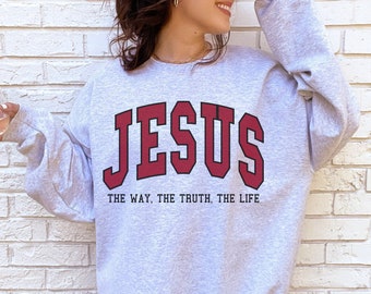 Christian Sweatshirt Jesus Hoodie Faith Sweatshirts Trendy Sweatshirt Trendy Crewneck Love Like Jesus Pray Sweatshirt Crewneck Sweatshirt