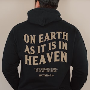 Christian Hoodie Christian Sweatshirt Christian Hoodies Jesus Sweatshirt Jesus Hoodie Jesus Apparel Aesthetic Hoodie Christian Clothing