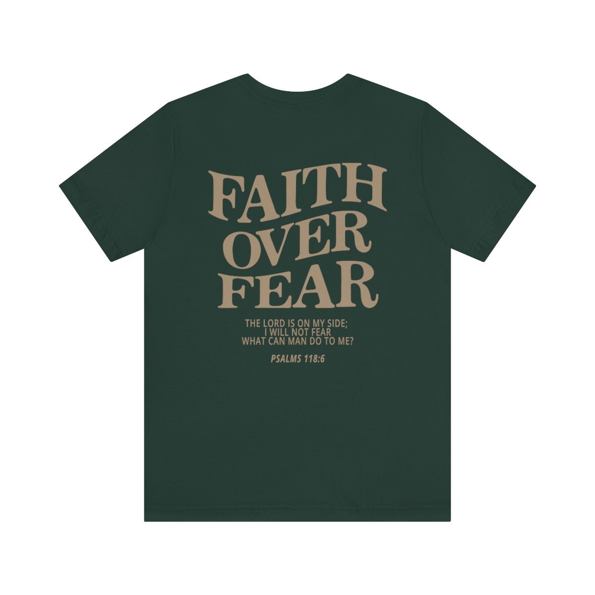 Faith Over Fear Shirt Christian Shirt Aesthetic Shirt Love Like Jesus ...