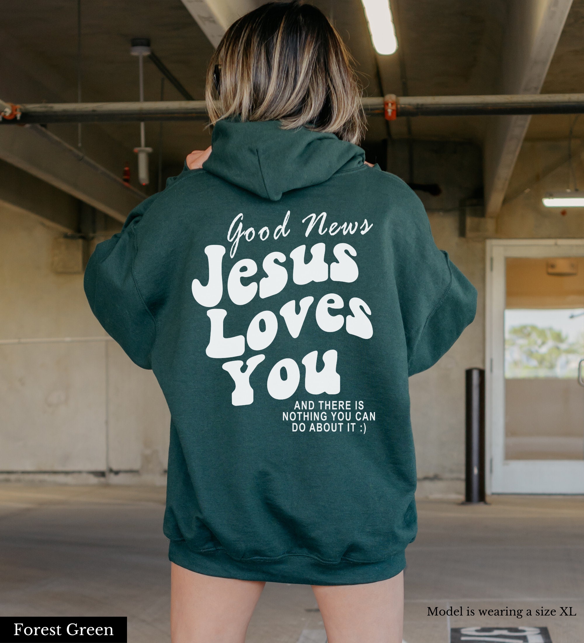 Jesus Loves You Christian Hoodie Jesus Hoodie Trendy Hoodie Christian Sweatshirt Bible Verse Shirt Aesthetic Clothes Aesthetic Hoodie Etsy UK