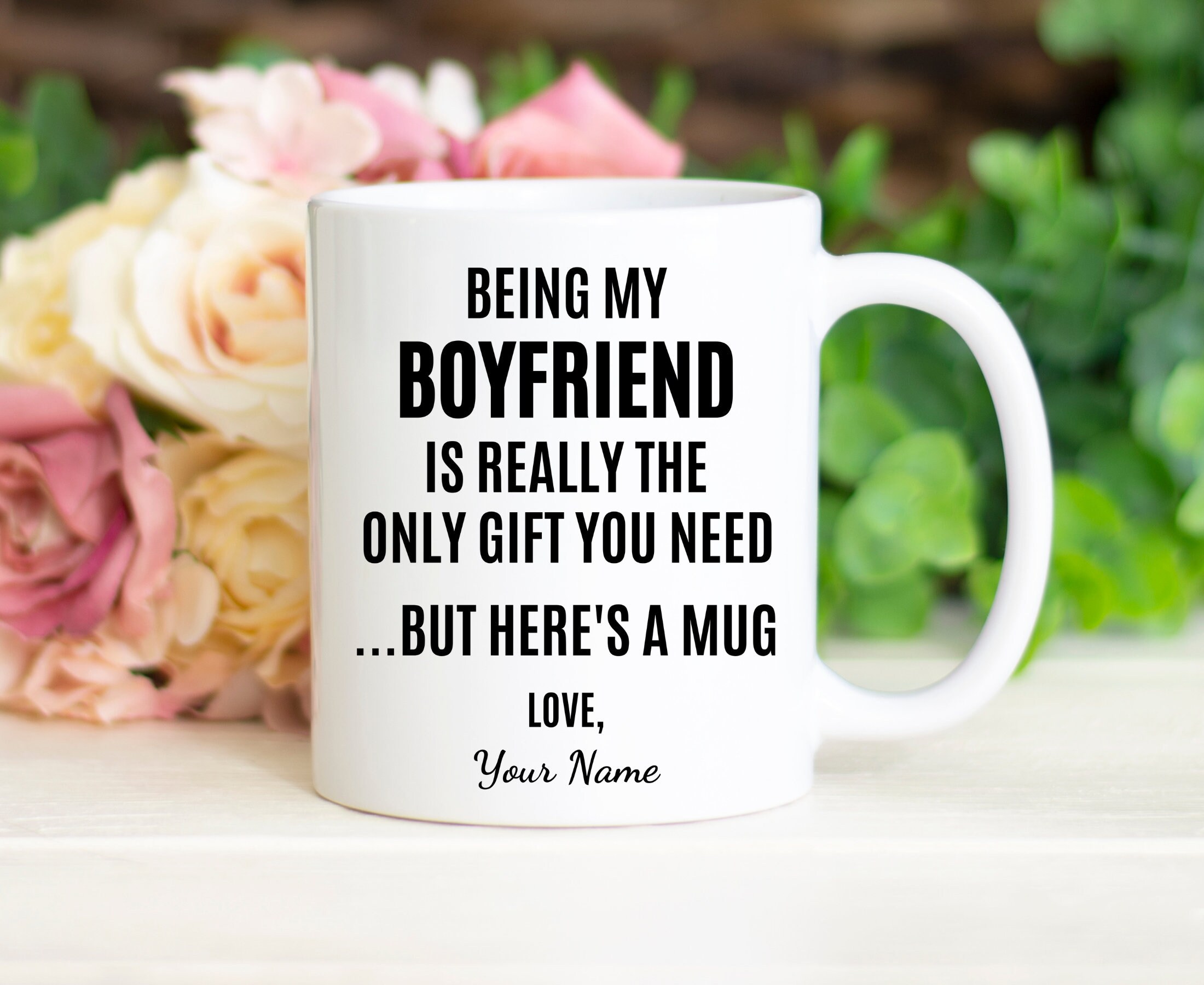 Mugs for Boyfriend Boyfriend Birthday Gift Mugs Cute Gifts Etsy