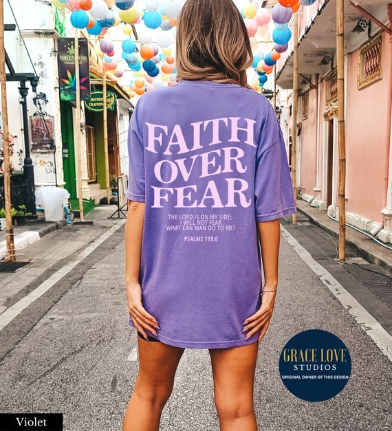 Who Fears the Lord Jesus Faith Grace Christian T shirt Who Fears the Lord Jesus Faith Grace Christian T shirt