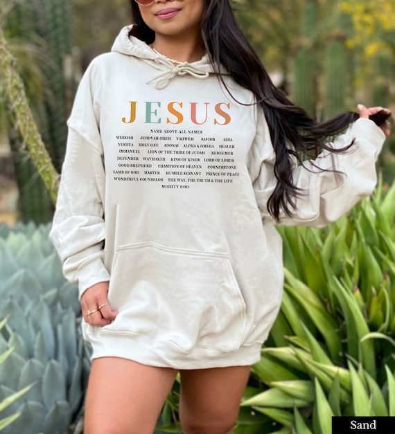 Name Above all Names Boho Hoodie Name Above all Names Boho Hoodie