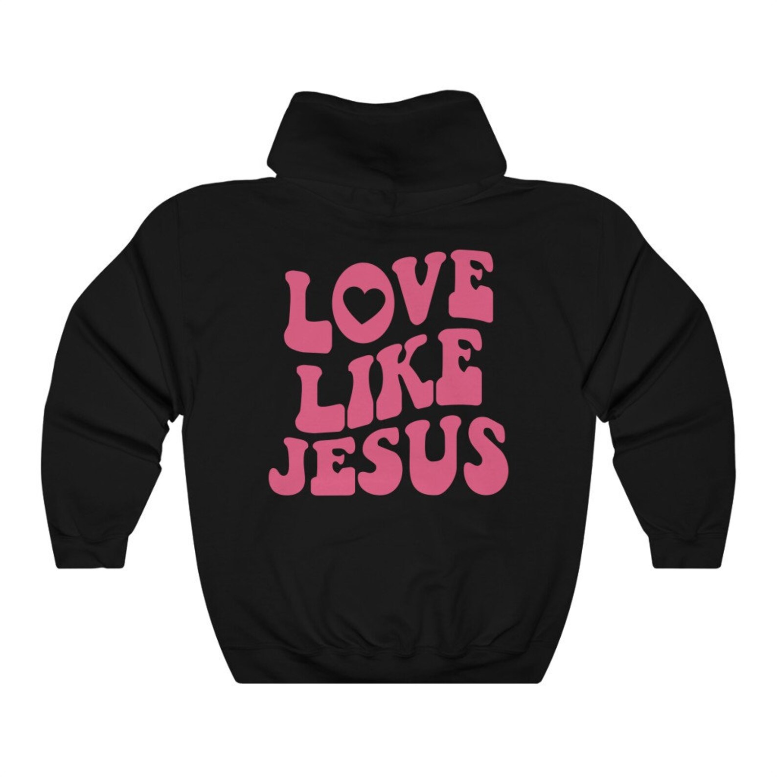 Love Like Jesus Christian Hoodie Jesus Hoodie Trendy Hoodie Etsy