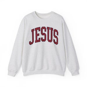 Christian Sweatshirt Jesus Hoodie Faith Sweatshirts Trendy Sweatshirt Trendy Crewneck Love Like Jesus Pray Sweatshirt Crewneck Sweatshirt
