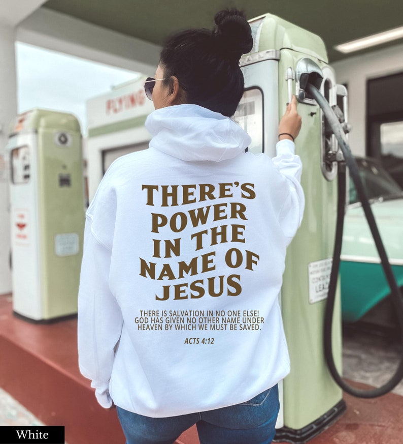 Christian Hoodie Christian Hoodies Christian Sweatshirt Jesus Etsy