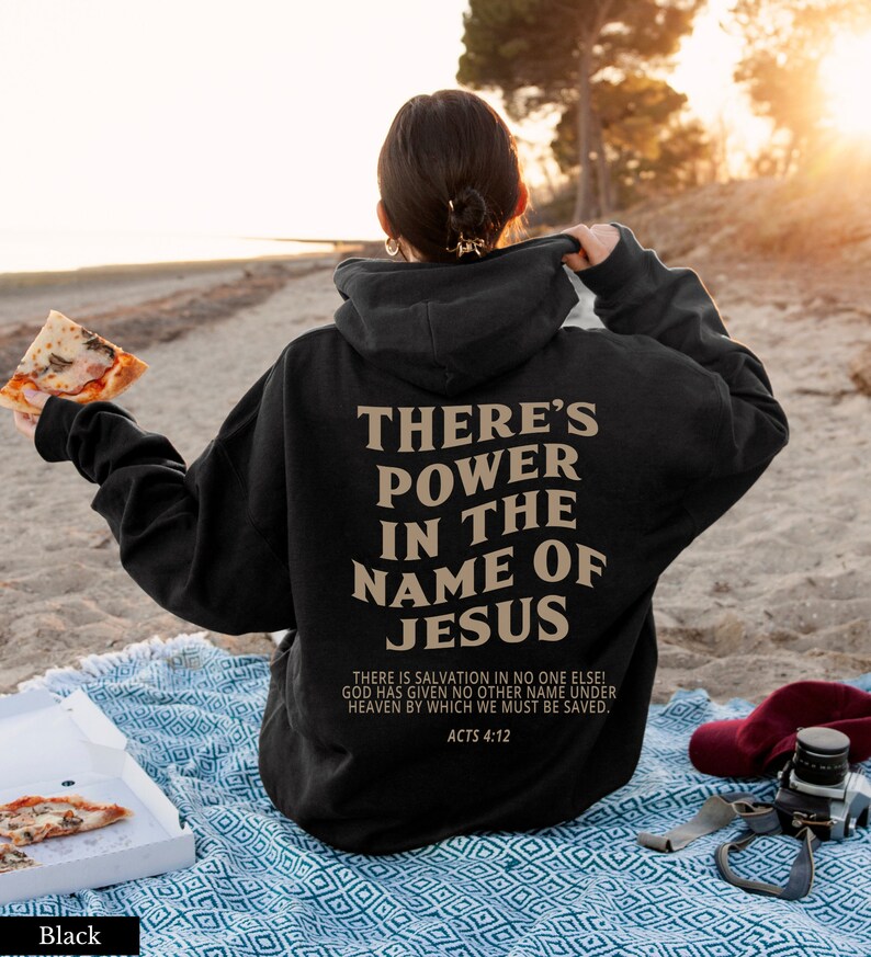 Christian Hoodie Christian Hoodies Christian Sweatshirt Jesus Etsy