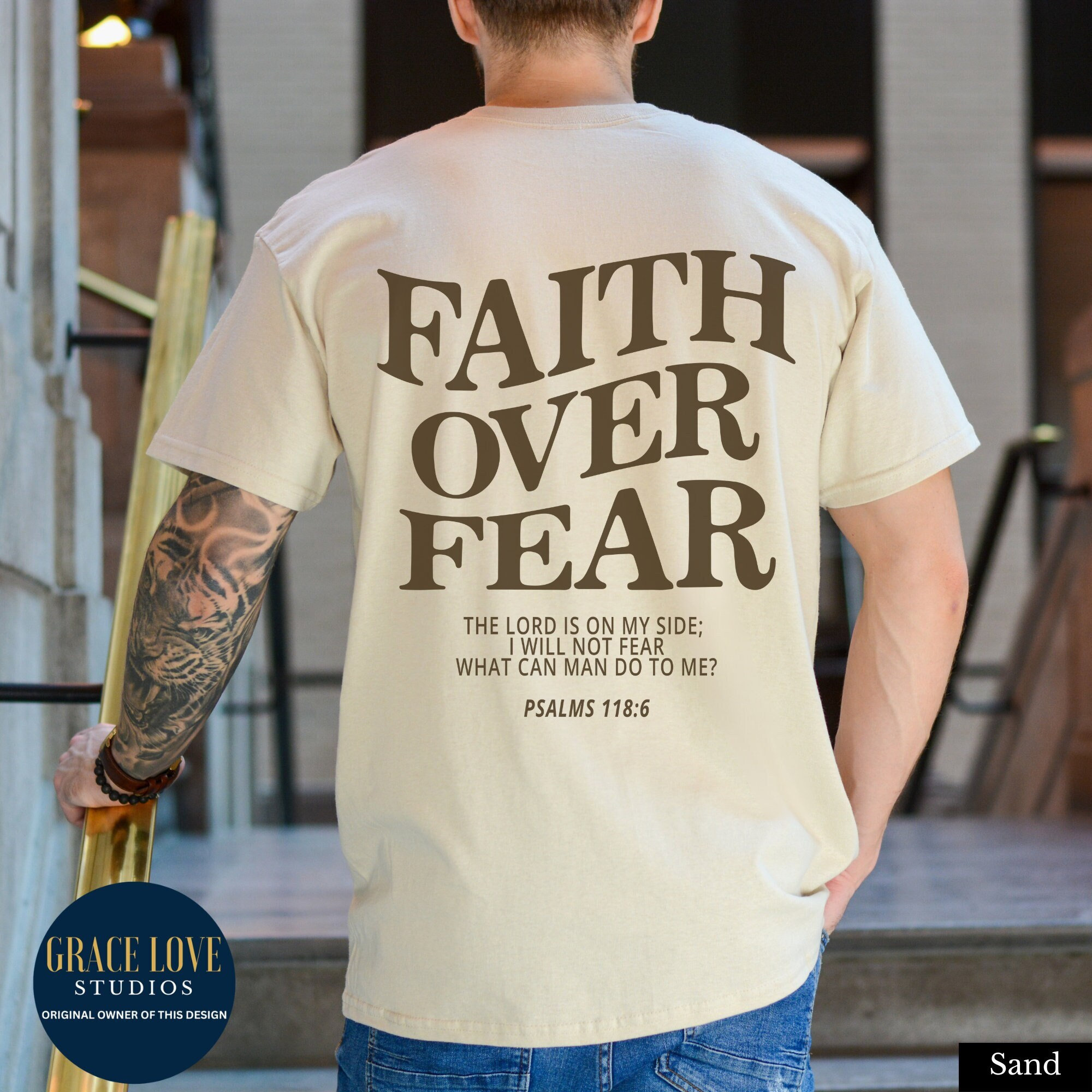 Faith Over Fear T-Shirt Faith Over Fear T-Shirt