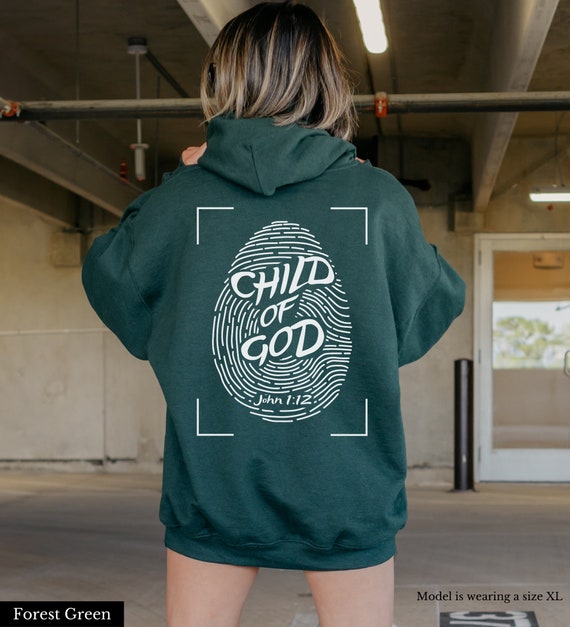 Child of God Trendy Christian Hoodie Child of God Trendy Christian Hoodie
