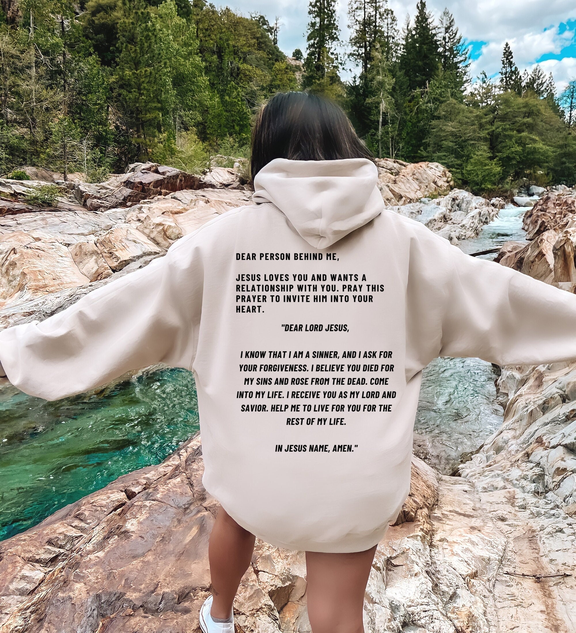 Dear Person Behind Me Christian Hoodie Dear Person Behind Me Christian Hoodie
