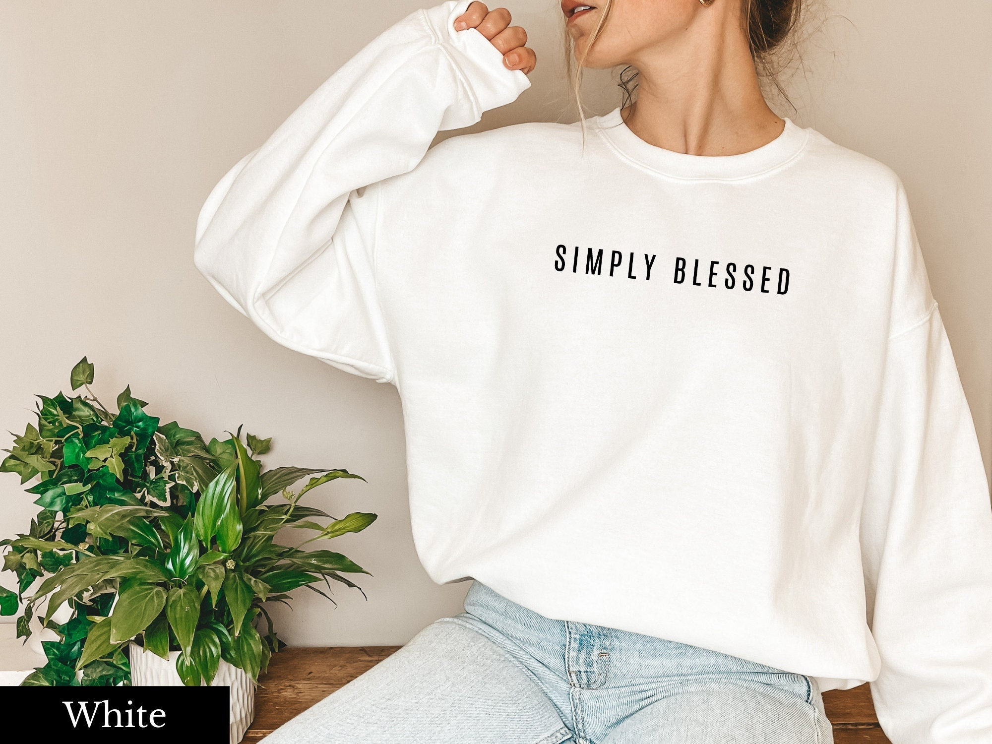 Simply blessed sweatshirt Clearance