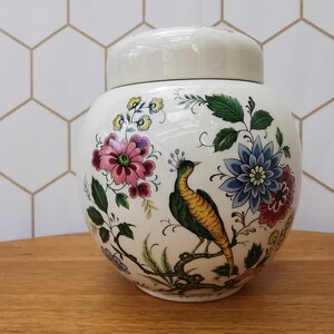 Sadler ginger jar, made in Staffordshire England