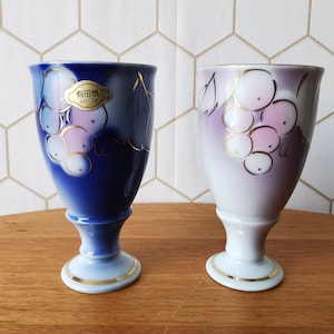 2 hermosas tazas, porcelana Arita hecha en Japón