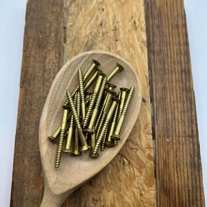 Vintage Slotted Screws - Etsy
