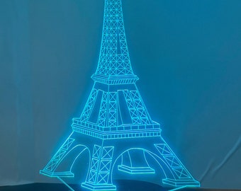 Personalizowana lampa LED 3D iluzja, dekoracyjna lampka nocna