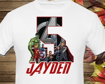 Printable Avengers Iron On Transfer