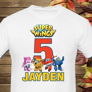 Printable Super Wings Iron On Transfer