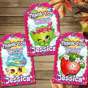 Printable Shopping Thank You Tag