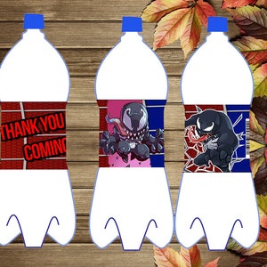 Printable Venom Bottle Labels