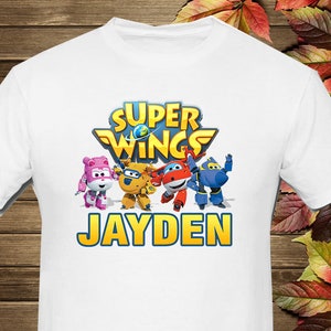 Printable Super Wings Iron On Transfer