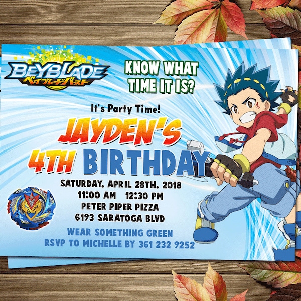 Beyblade Party - Etsy