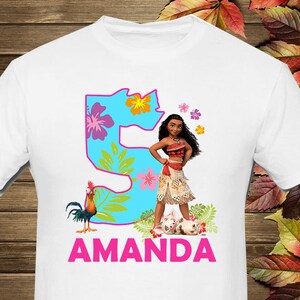 Printable Moana Iron On Transfer