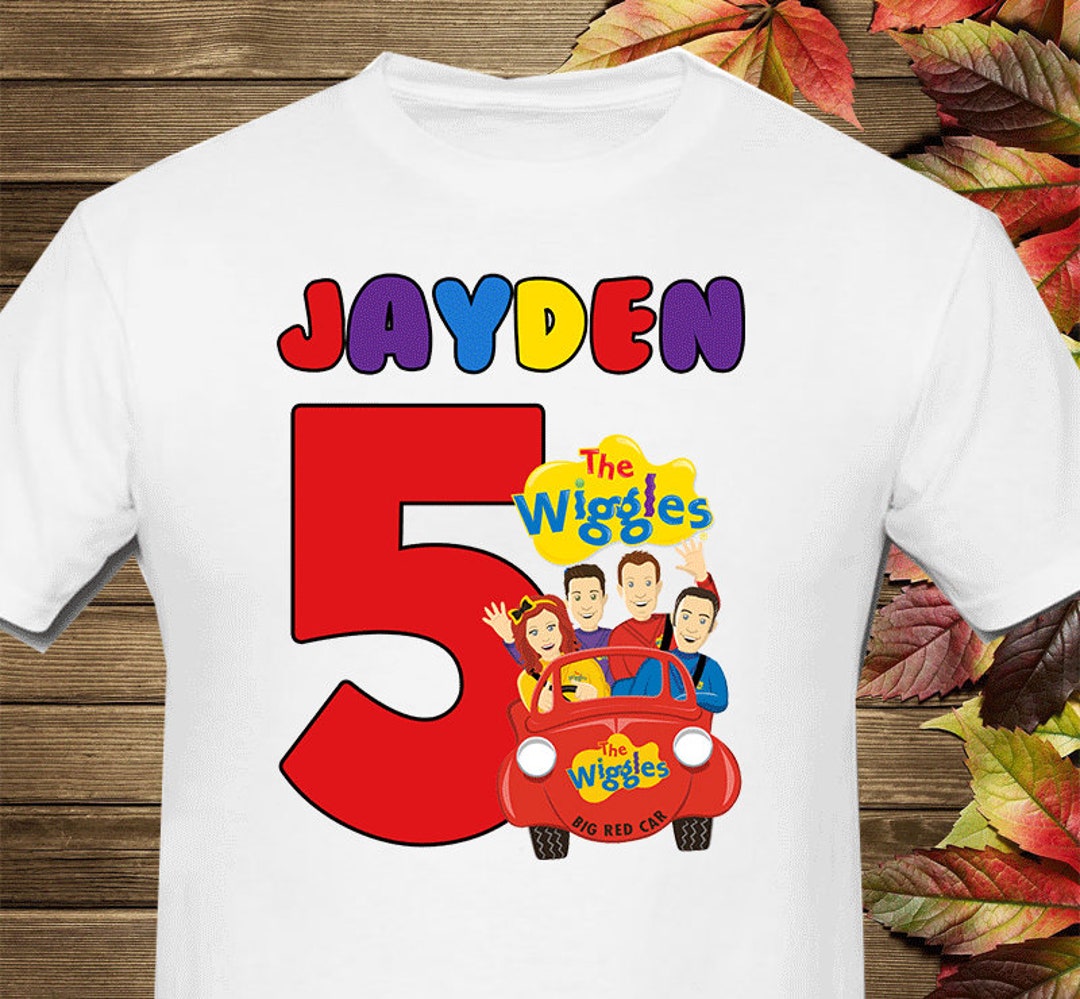 Printable the Wiggles Iron on Transfer Etsy