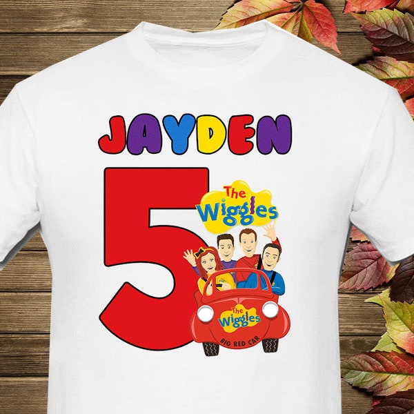 Printable The Wiggles Iron On Transfer