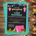 Printable Glamping Birthday Party Invitation - Etsy