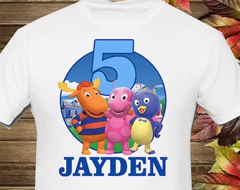 Printable The Backyardigans Iron On Transfer