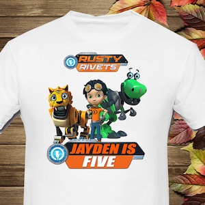 Do druku Rusty Rivets Iron On Transfer