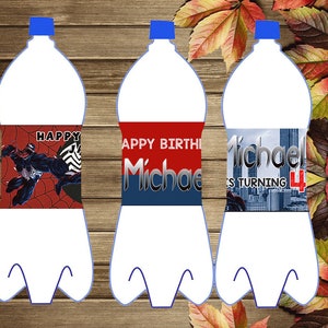 Printable Venom Bottle Labels