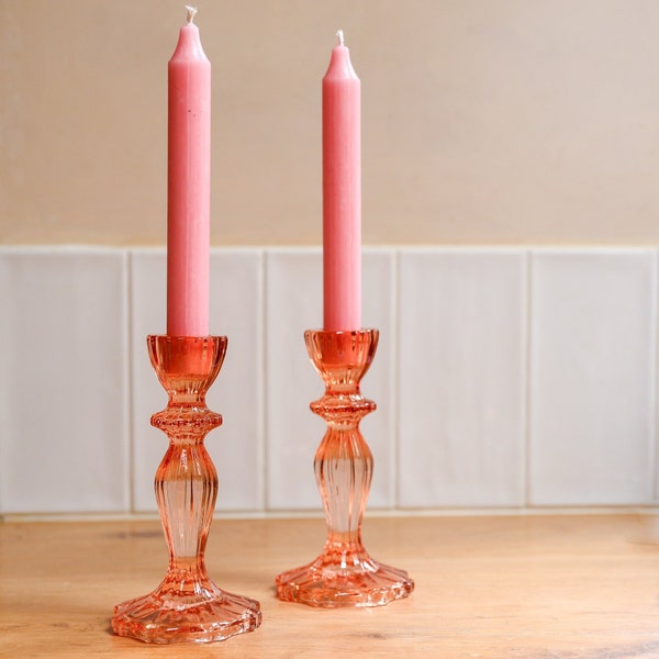 Orange Candle Holder Etsy
