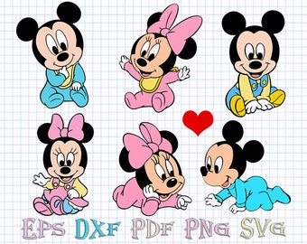 Download Baby Mickey Svg Etsy