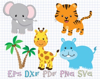 Free Free 344 Baby Jungle Animal Svg SVG PNG EPS DXF File