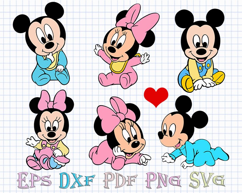 Free Free 218 Baby Mickey Mouse Svg SVG PNG EPS DXF File