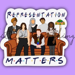 Representation Matters Sticker